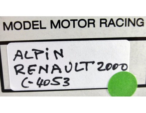 RENAULT ALPINE 2000 VERDE REF.C4053 EXIN MEX