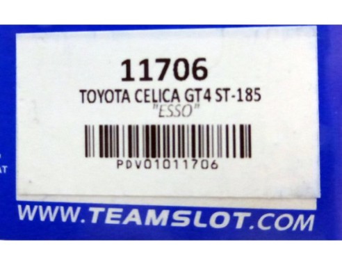 TOYOTA CELICA GT4 ST-185 CATALUNYA 94 REF.11707 TEAM SLOT