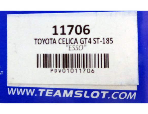TOYOTA CELICA GT4 ST-185 CATALUNYA 94 REF.11707 TEAM SLOT