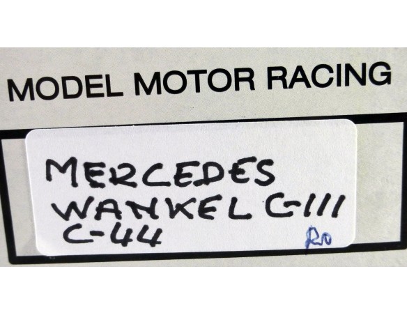 MERCEDES WANKEL C-III ROJO REF.C44 EXIN MEX