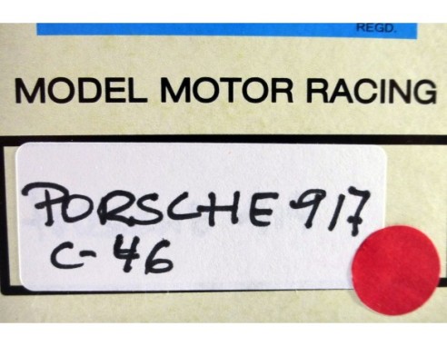 PORSCHE 917 ROJO  REF.C46 EXIN MEX