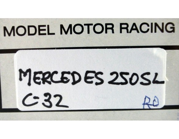 MERCEDES 250 SL ROJO REF.C32 EXIN MEX