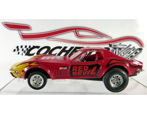 CHEVROLET CORVETTE ROJO OSCURO REF.C4050 EXIN MEX