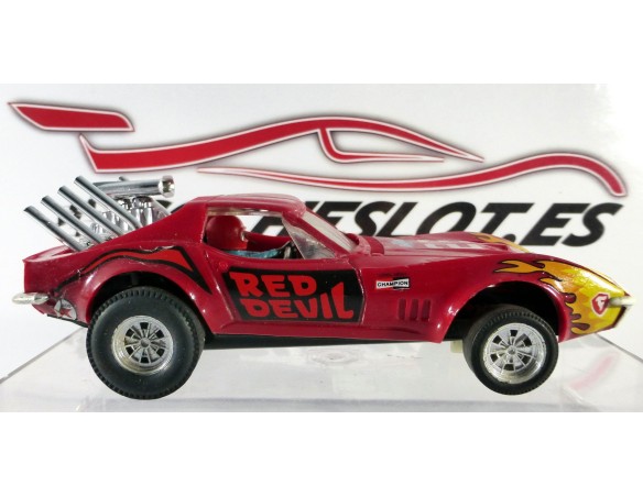 CHEVROLET CORVETTE ROJO OSCURO REF.C4050 EXIN MEX