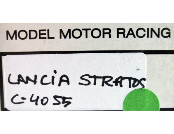 LANCIA STRATOS VERDE REF.C4055 EXIN MEX