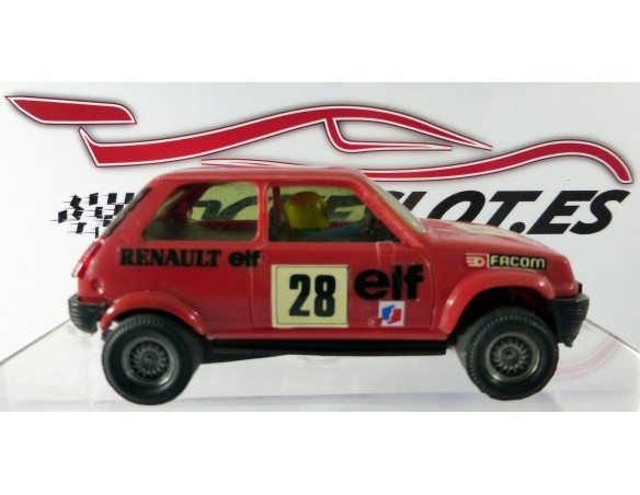 RENAULT 5 ROJO REF.C4058 EXIN MEX