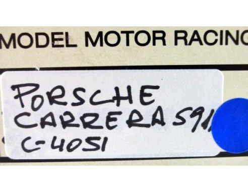 PORSCHE CARRERA S911 AZUL REF.C4051 EXIN MEX