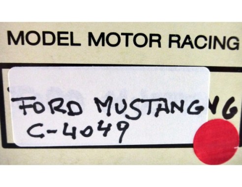 FORD MUSTANG ROJO REF.C4049 EXIN MEX