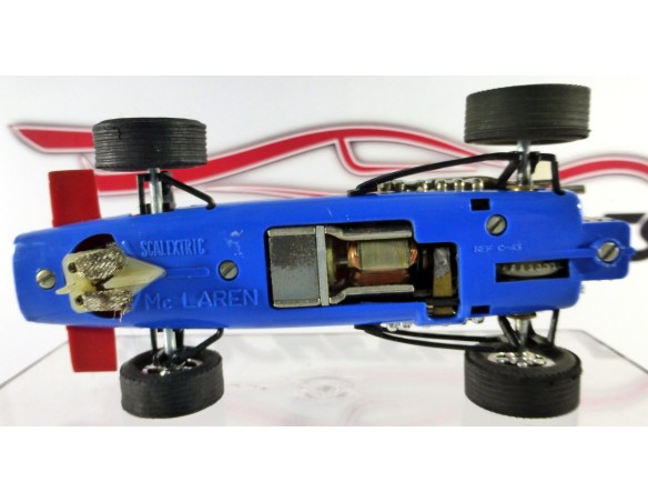 MCLAREN F1 ROJO CHASIS AZUL REF.C43 EXIN MEX