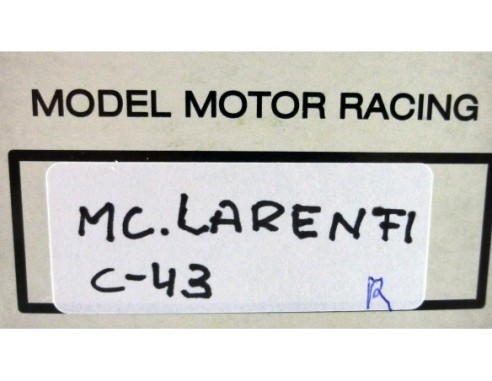 MCLAREN F1 ROJO CHASIS AZUL REF.C43 EXIN MEX