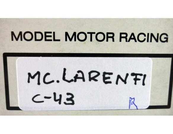 MCLAREN F1 ROJO CHASIS AZUL REF.C43 EXIN MEX