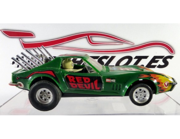 CHEVROLET CORVETTE VERDE Nº 26 REF.C4050 EXIN MEX