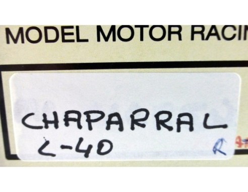 CHAPARRAL ROJO REF.C40 EXIN MEX