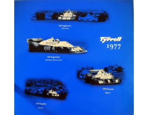 TYRRELL P34 6 RUEDAS SERIE VINTAGE REF.6059 TECNITOYS
