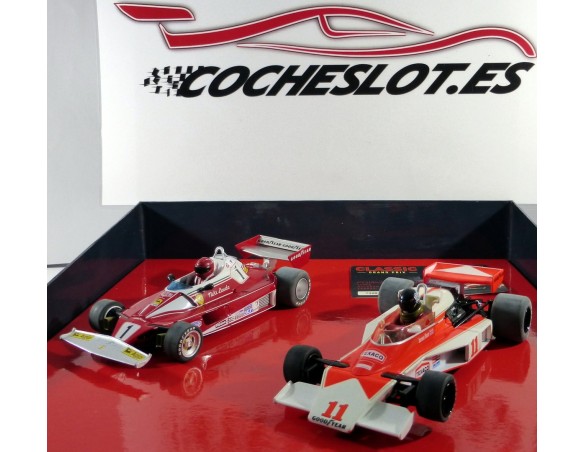 Classic Grand Prix F1.1976  NIKI LAUDA JAMES HUNT Ref. H2558A SUPERSLOT
