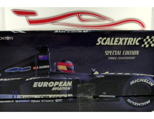 MINARDI F1 2001 F. ALONSO REF.6194 LTD ED.TECNITOYS