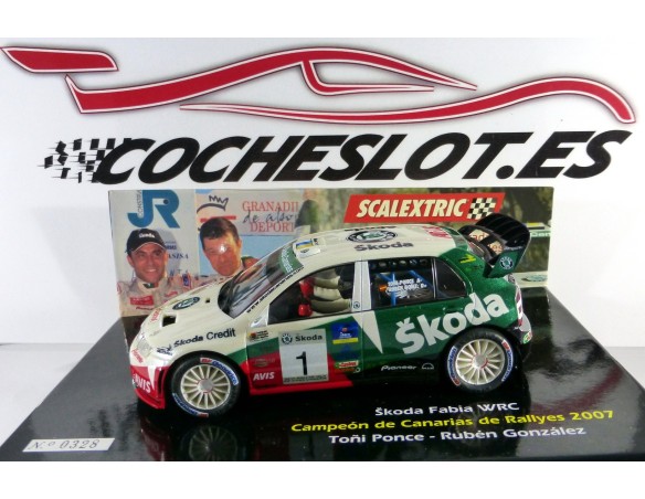 SKODA FABIA WRC E. ESPECIAL PONCE REF.6327 TECNITOYS