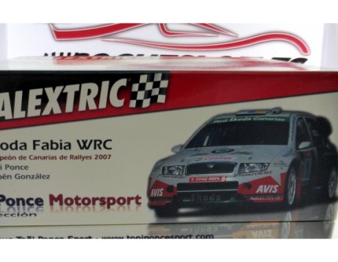 SKODA FABIA WRC E. ESPECIAL PONCE REF.6327 TECNITOYS