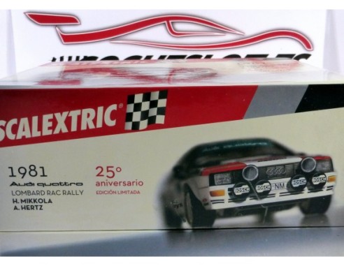 AUDI QUATTRO 25 ANIVERSARIO REF.6233 TECNITOYS