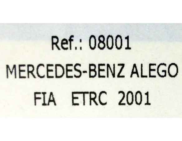 CAMION MERCEDES BENZ ALEGO BOSH FIA ETRC 2001 REF.08001 FLY
