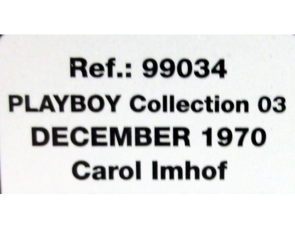 PLAYBOY COLLECTION 03 DICIEMBRE 1970 REF.99034 FLY