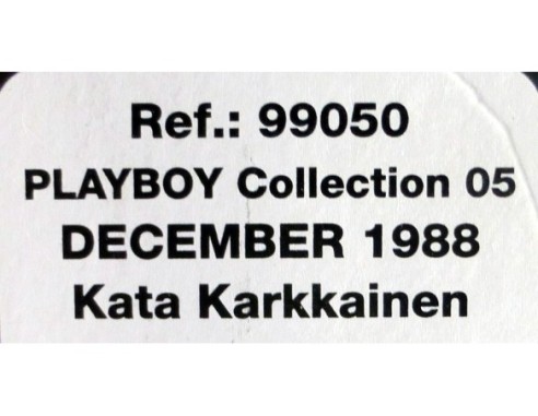 PLAYBOY COLLECTION 05 DICIEMBRE 1988 REF.99050 FLY
