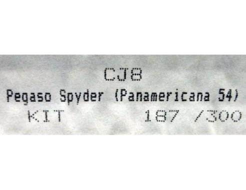 PEGASO SPYDER PANAMERICANA 54 CJ8 KIT 187/300 SLOT CLASSIC