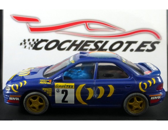 Subaru “Impreza” Decoración Lunas Azul 1994 REF.8377 TYCO