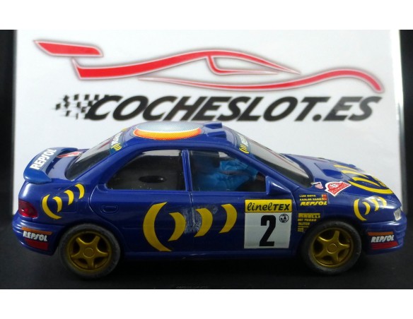 Subaru “Impreza” Decoración Lunas Azul 1994 REF.8377 TYCO
