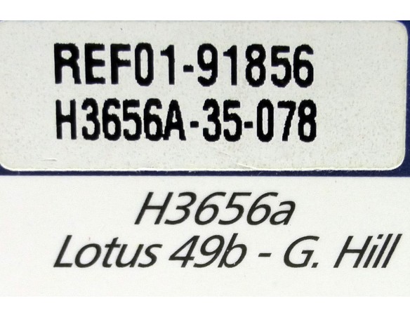 LOTUS 49B G.HILL REF.H3656A SUPERSLOT