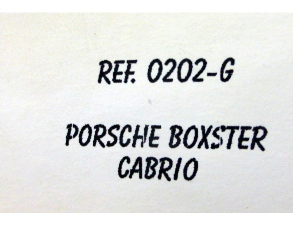 PORSCHE BOXSTER CABRIO REF.0202-G CARTRIX