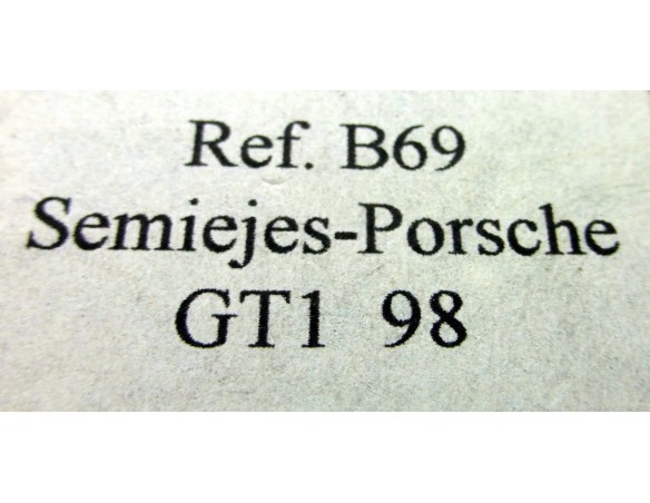 SEMIEJES PORSCHE GT1 98 B69 REF.79069 FLY