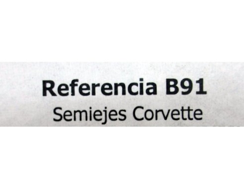 SEMIEJES CORVETTE B91 REF.79091 FLY