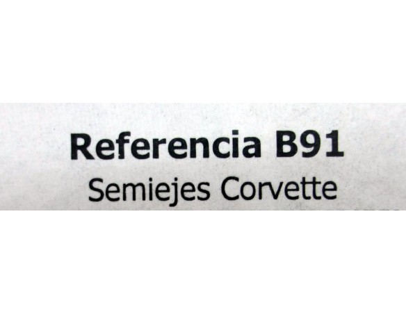 SEMIEJES CORVETTE B91 REF.79091 FLY