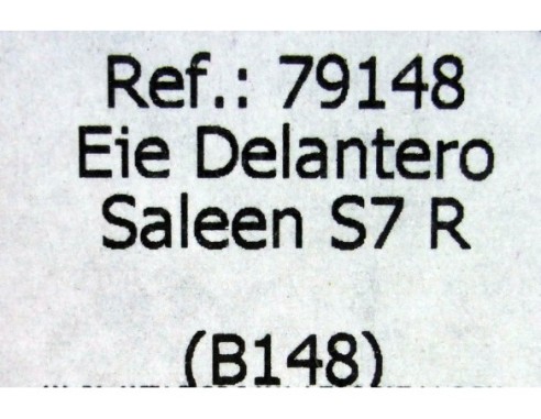 EJE DELANTERO SALEEN S7R B148 REF.79148