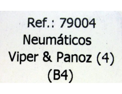 NEUMATICOS VIPER & PANOZ (4) B4 REF.79004 FLY