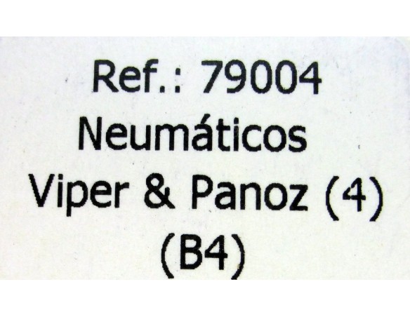 NEUMATICOS VIPER & PANOZ (4) B4 REF.79004 FLY
