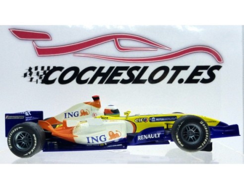 RENAULT F1 2008 ING ALONSO Nº5  H2863 SUPERSLOT