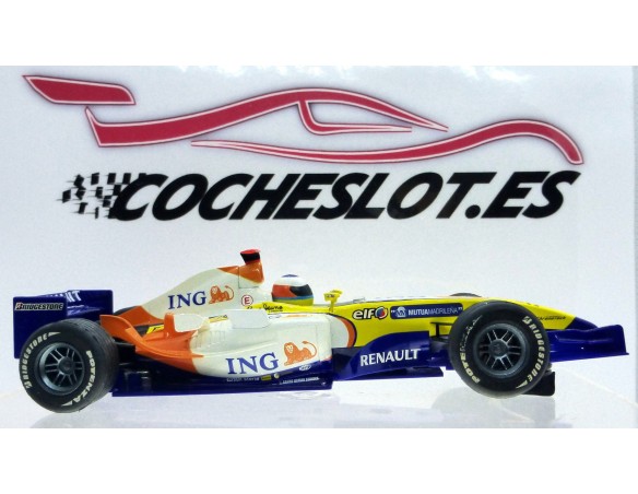 RENAULT F1 2008 ING ALONSO Nº5  H2863 SUPERSLOT