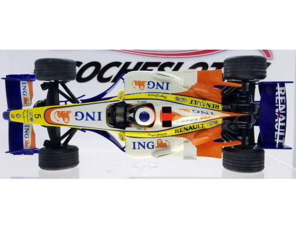 RENAULT F1 2008 ING ALONSO Nº5  H2863 SUPERSLOT
