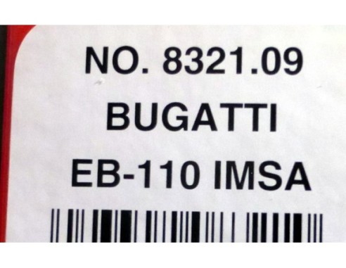 BUGATTI EB 110 IMSA 1995 REF.8321-09 TYCO