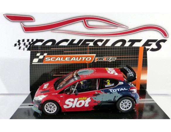 PEUGEOT 208 SPECIAL EDITION MAS SLOT REF. SC-6231 SCALEAUTO