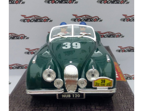 JAGUAR VERDE XK 120 LIEGE - ROME Nº 39 REF.50160 NINCO