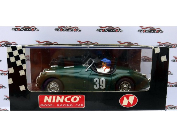 JAGUAR VERDE XK 120 LIEGE - ROME Nº 39 REF.50160 NINCO