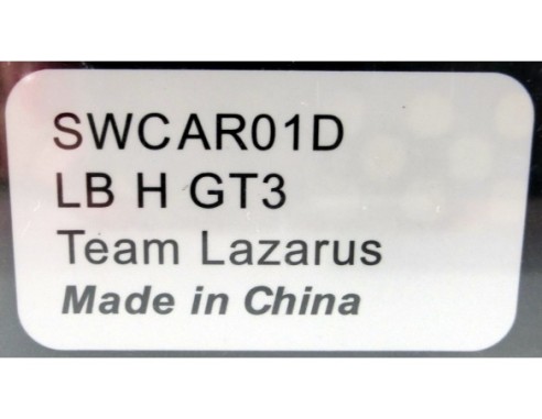 Lamborghini Huracan GT3 - Team Lazarus Nº27  REF.SWCAR01D SIDEWAYS