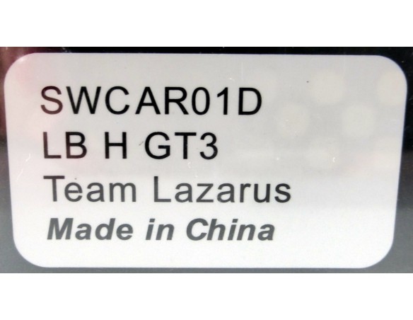 Lamborghini Huracan GT3 - Team Lazarus Nº27  REF.SWCAR01D SIDEWAYS