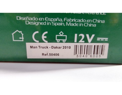 CAMION MAN TRUCK DAKAR 2010 REF.50406 LTD ED. AVANT SLOT