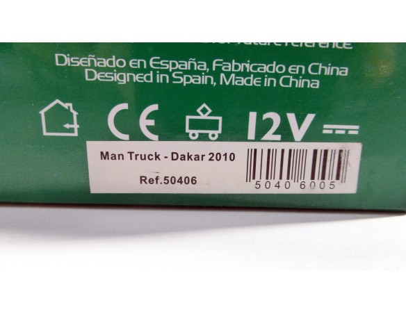 CAMION MAN TRUCK DAKAR 2010 REF.50406 LTD ED. AVANT SLOT