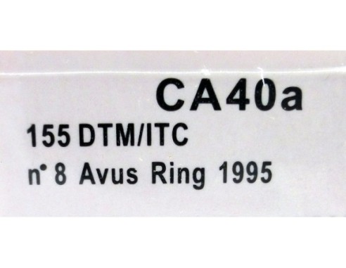 ALFA ROMEO 155  v6ti DTM 1995 “MARTINI”  REF. CA40a SLOT.IT