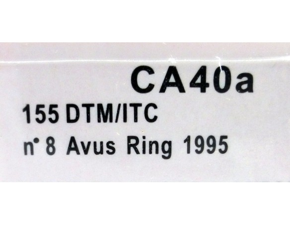 ALFA ROMEO 155  v6ti DTM 1995 “MARTINI”  REF. CA40a SLOT.IT
